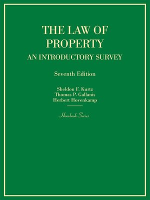 cover image of The Law of Property